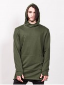 HOODIES LONG GREEN