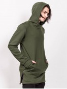 HOODIES LONG GREEN