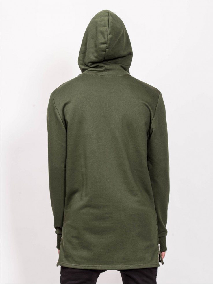 HOODIES LONG GREEN