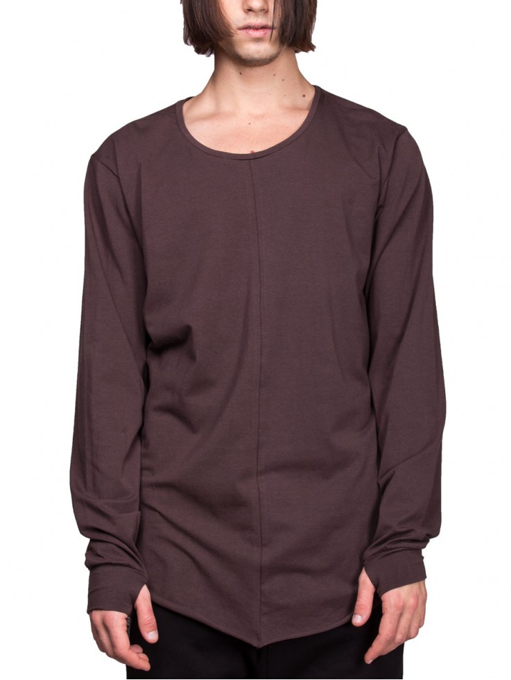 LONG SLEEVE WITH POCKETS BROWN