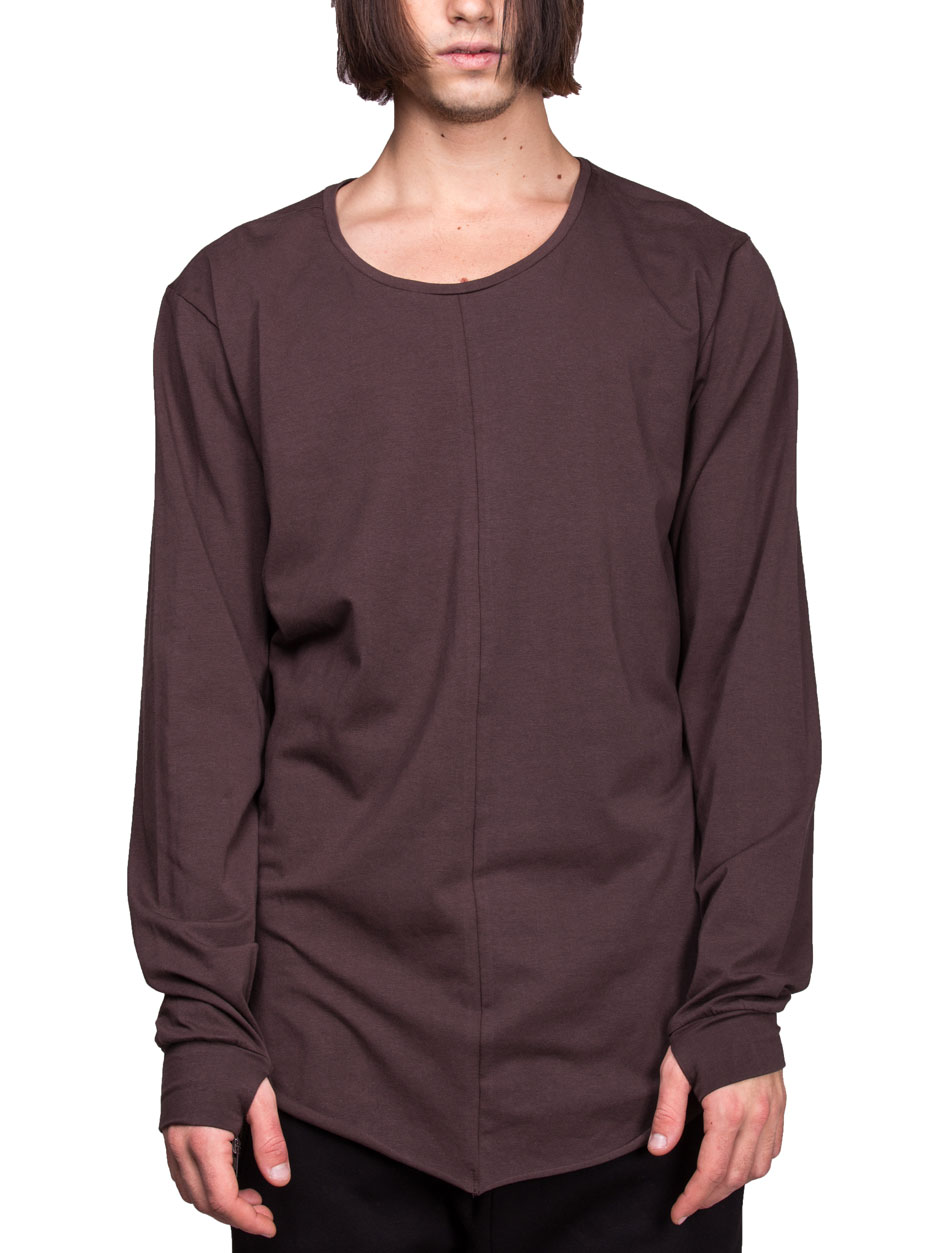 LONG SLEEVE WITH POCKETS BROWN