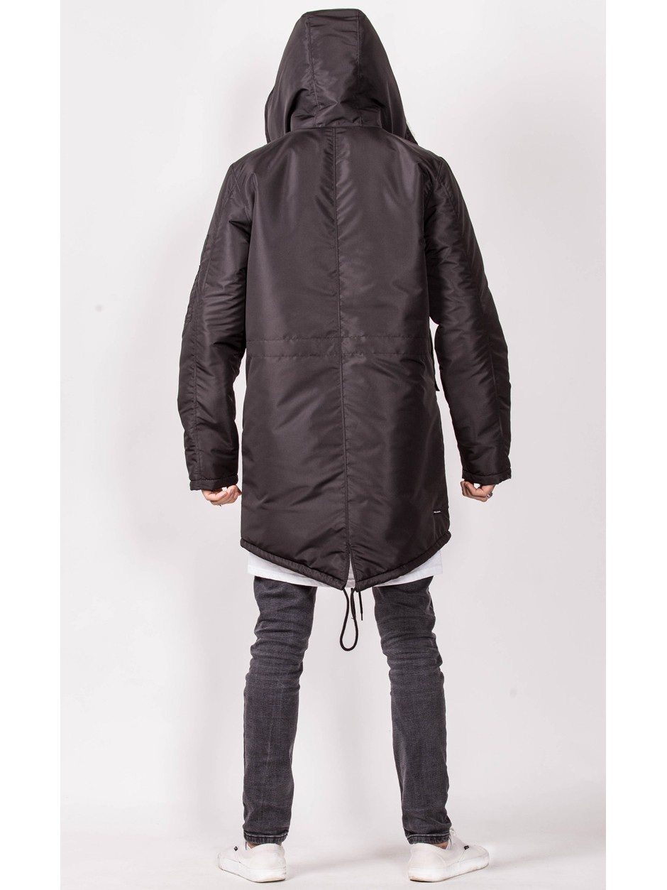 PARKA WINTER BLACK WITH FUR