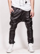 PANTS CONCEPT LEATHER BLACK