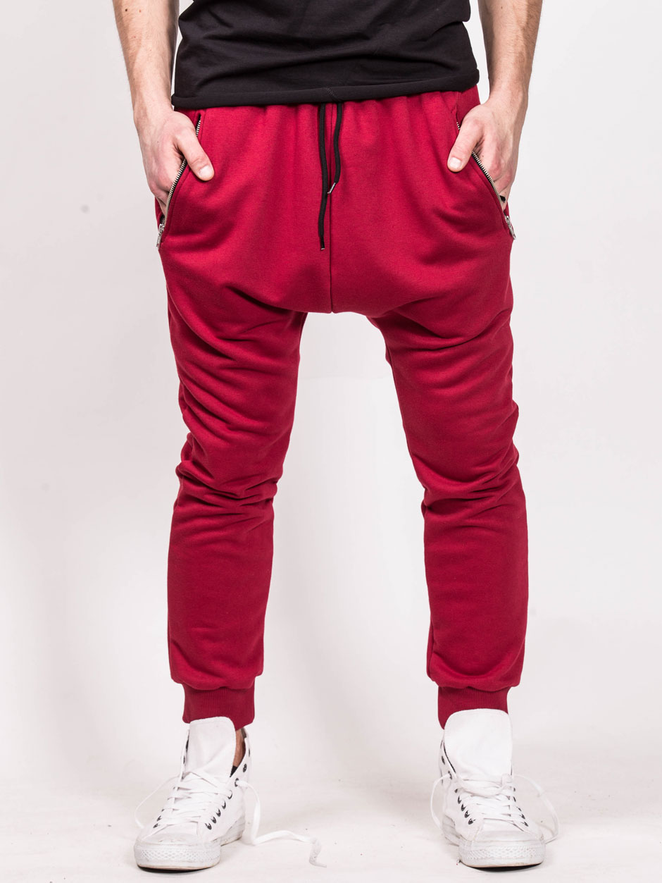 PANTS LOW RED