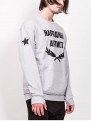 SWEATSHIRT ARTIST GRAY