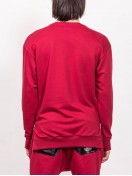 SWEATSHIRT WITH ZIPPER  RED 