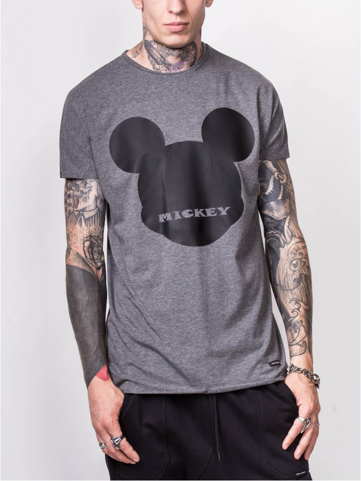 T-SHIRT MICKEY GRAY