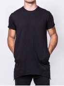 T-SHIRT WITH POCKETS BLACK