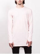 T-SHIRT lONG SLEEVE PALE PINK