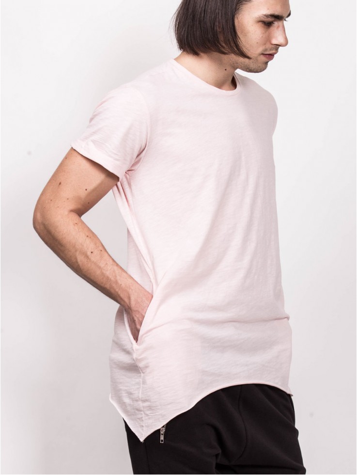 T-SHIRT WITH POKETS PALE PINK