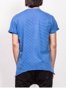 T-SHIRT WITH STRIPES BLUE