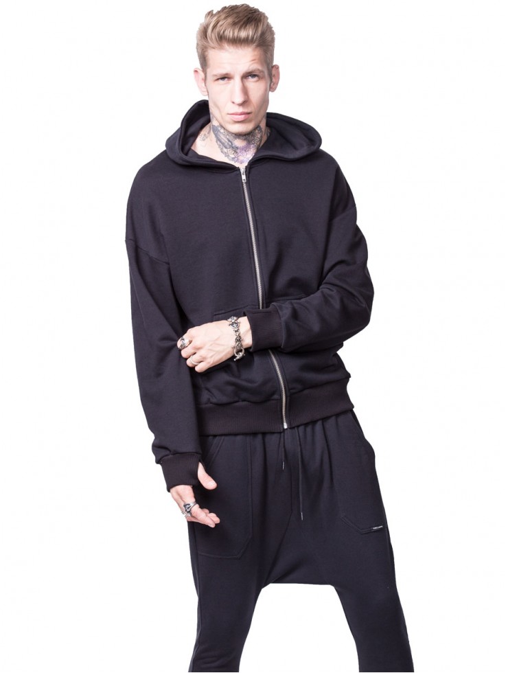 HOODIE ZIPPER BLACK