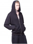 HOODIE ZIPPER BLACK