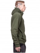 HOODIE ASYMMETRY GREEN