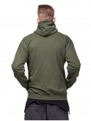 HOODIE ASYMMETRY GREEN