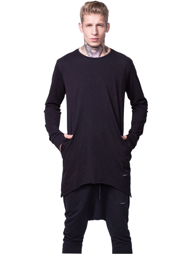 LONG SLEEVE WITH POCKETS BLACK