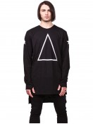 T-SHIRT LONG SLEEVE 99-PROBLEM BLACK