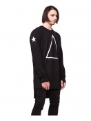 T-SHIRT LONG SLEEVE 99-PROBLEM BLACK