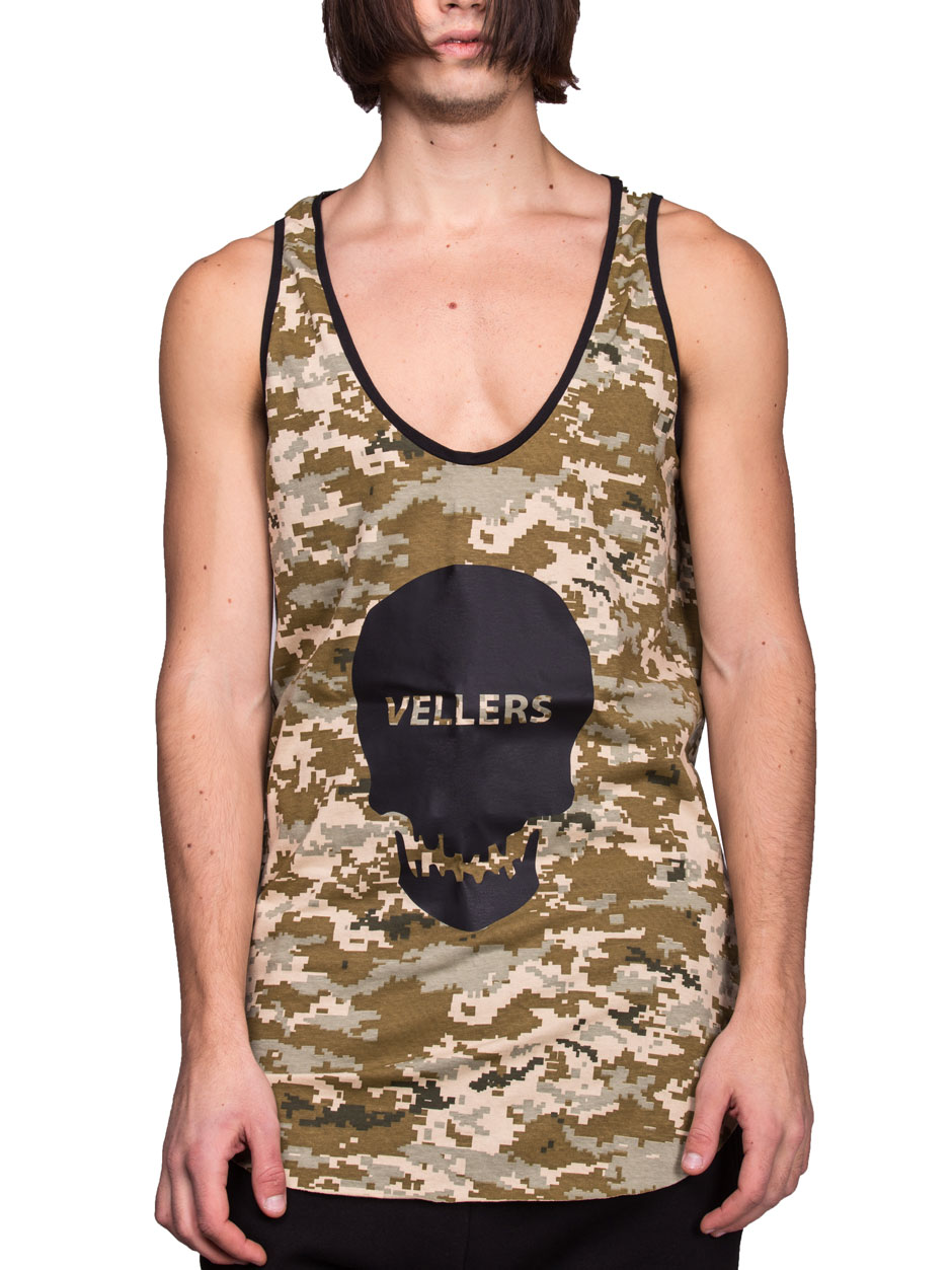 МАЙКА SCULL CAMOUFLAGE 