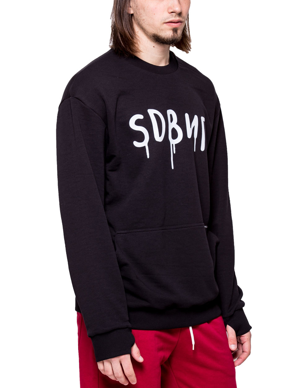 SWEATSHIRT SDVIG BLACK