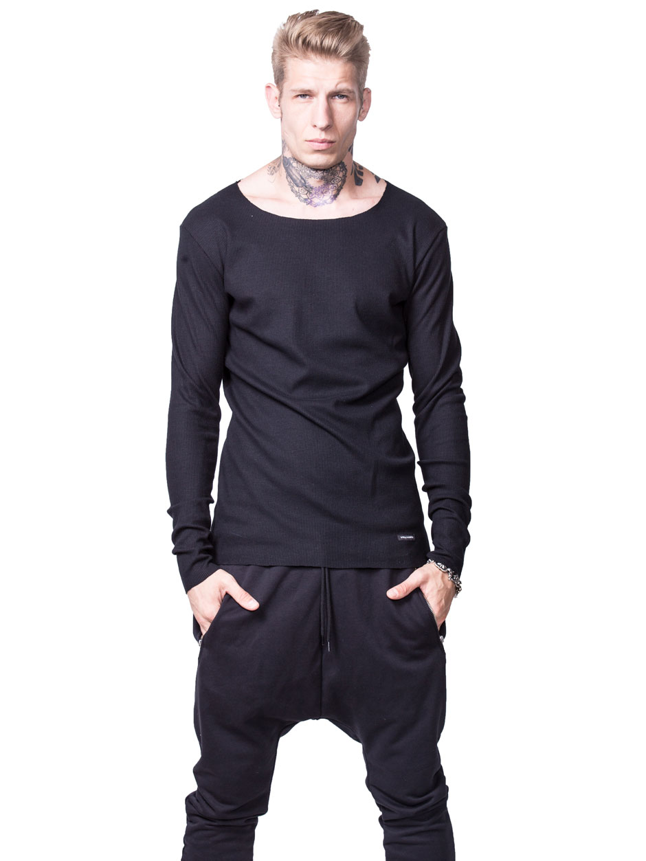 LONG SLEEVE WIDE COLLAR