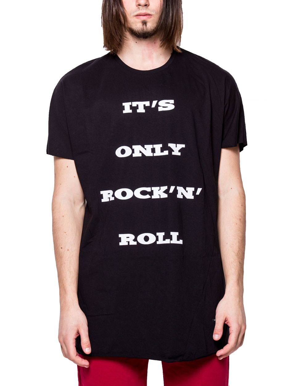 T-SHIRT RNR ASSIMETRIA BLACK