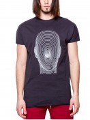 T-SHIRT FINGERPRINT GRAY