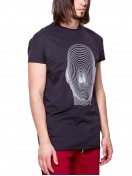 T-SHIRT FINGERPRINT GRAY