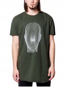 T-SHIRT FINGERPRINT GREEN