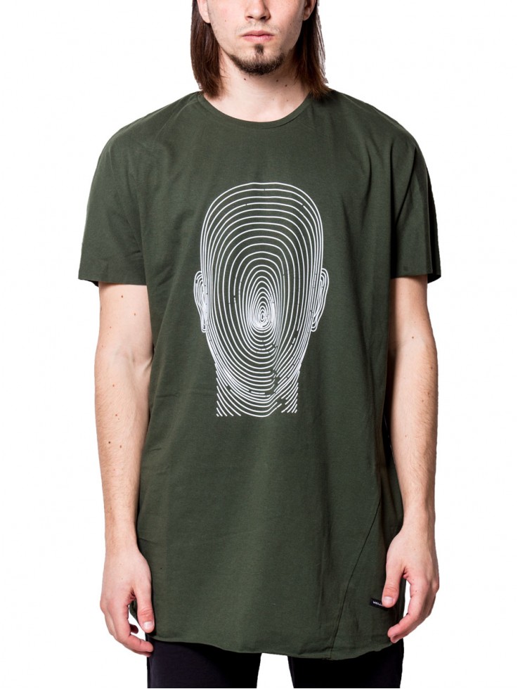 T-SHIRT FINGERPRINT GREEN