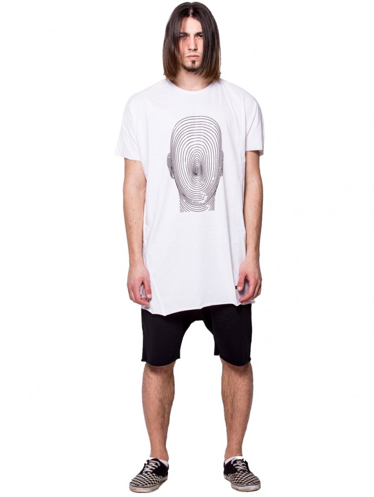 T-SHIRT FINGERPRINT WHITE