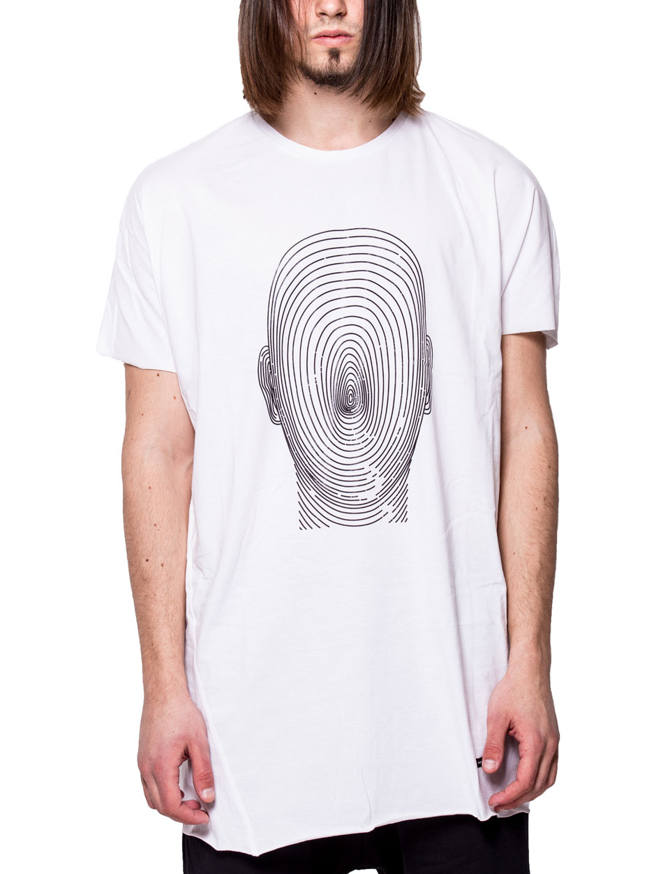 T-SHIRT FINGERPRINT WHITE