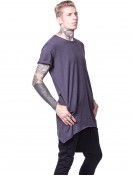 T-SHIRT WITH POCKETS GRAY