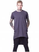 T-SHIRT WITH POCKETS GRAY