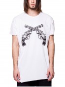 T-SHIRT PISTOLS WHITE