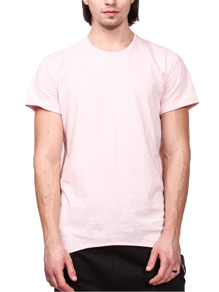 T-SHIRT WITH POKETS PALE PINK