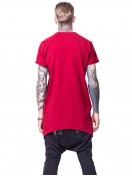 T-SHIRT WITH POCKETS RED