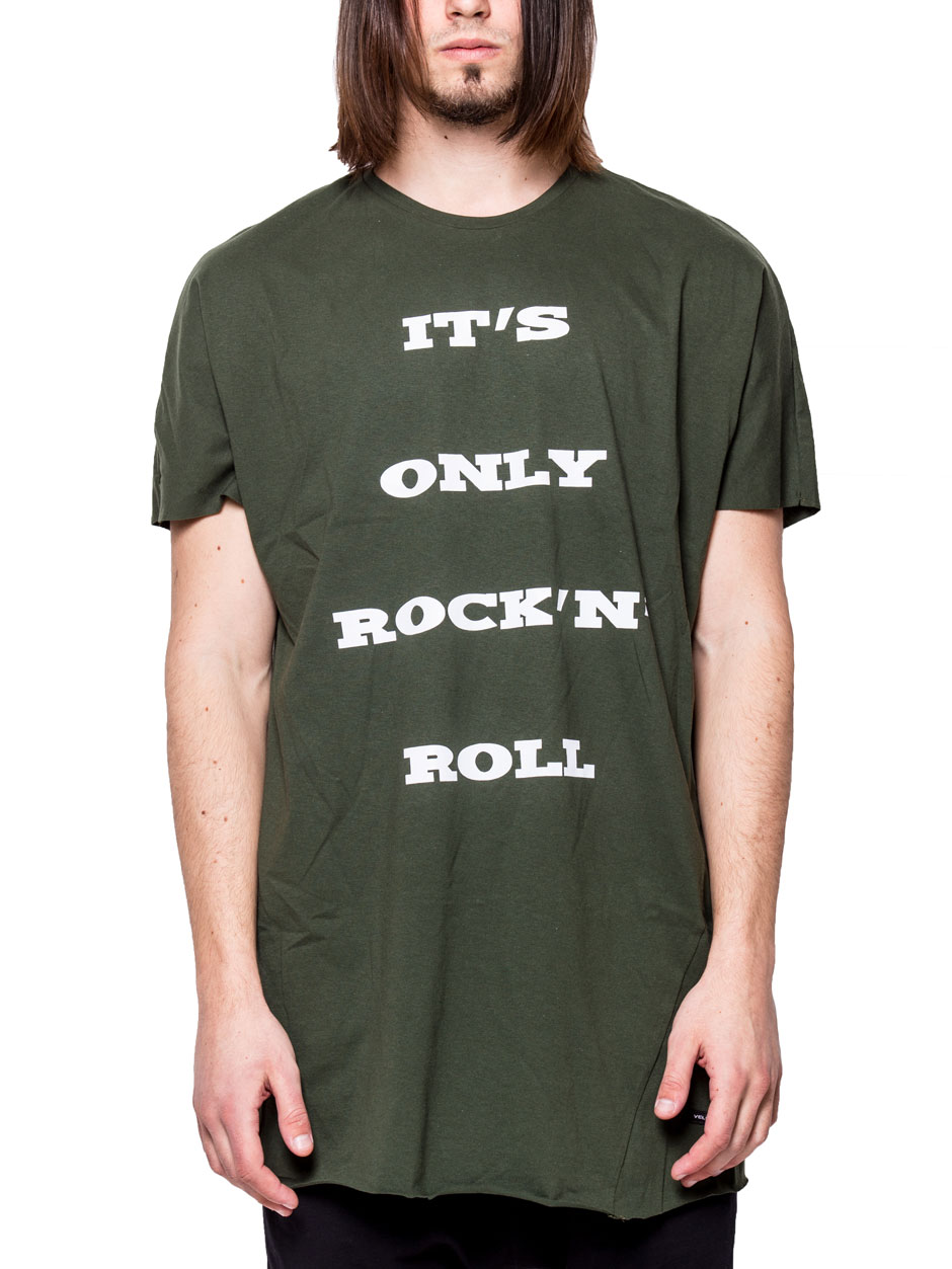 T-SHIRT RNR ASSIMETRIA GREEN