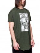 T-SHIRT SKULLS GREEN
