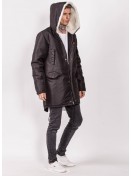 PARKA WINTER BLACK WITH FUR