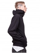 HOODIE ASYMMETRY BLACK