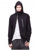 HOODIE ASYMMETRY BLACK