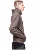 HOODIE ASYMMETRY LINES KHAKI